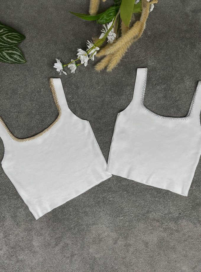 Top Punto Escote Hilo