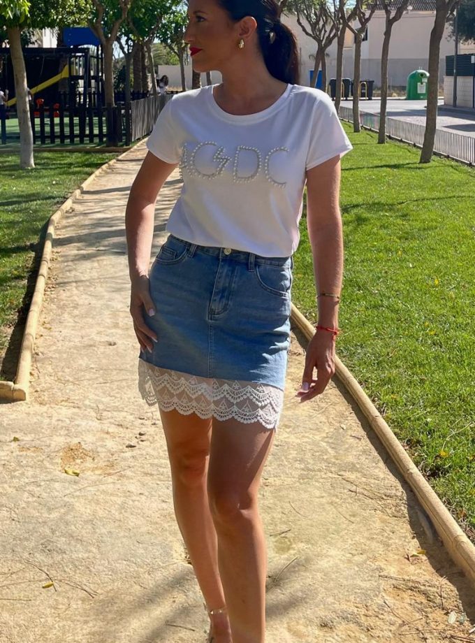 Falda Vaquera Cenefa