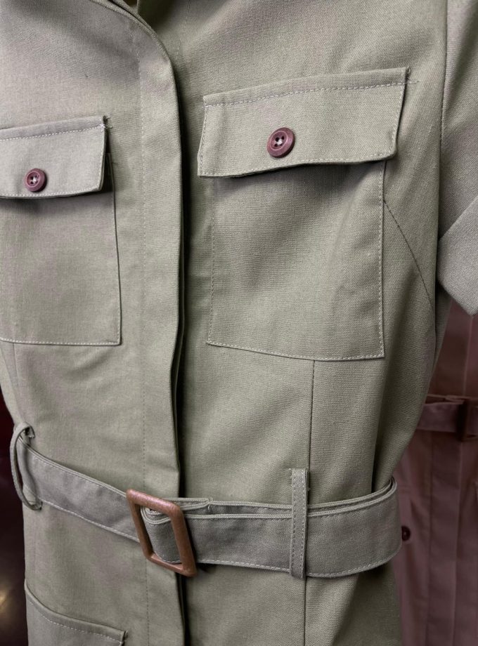 Vestido Safari Verde