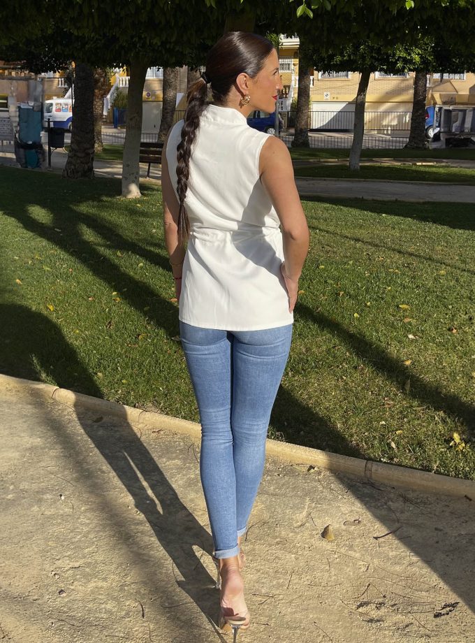 Chaleco Sofía - Blanco