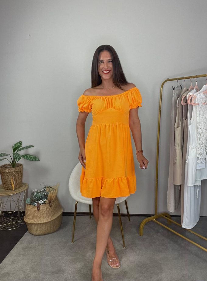 Vestido Básico Hombros