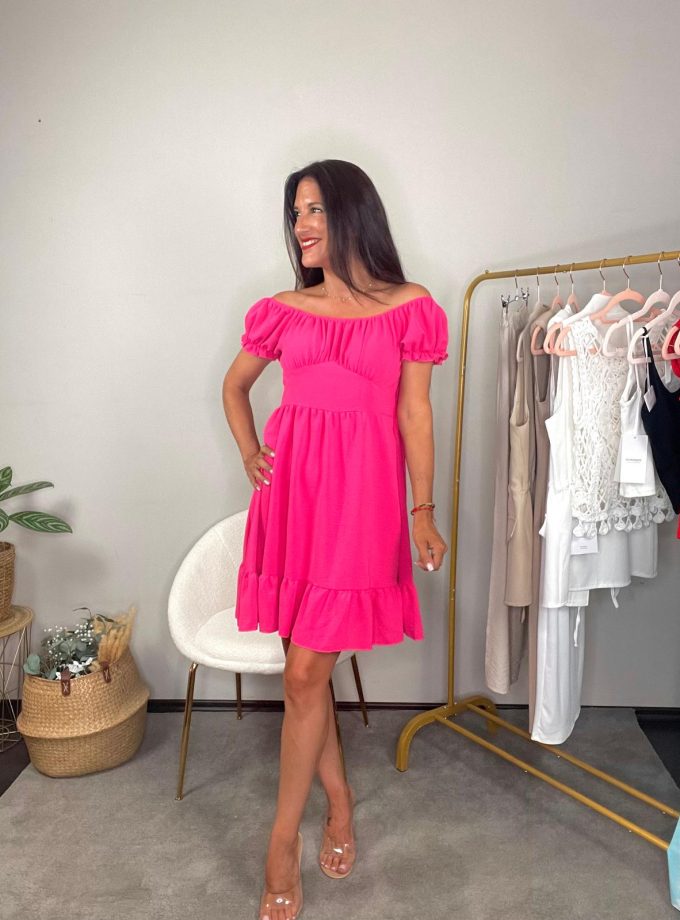 Vestido Básico Hombros