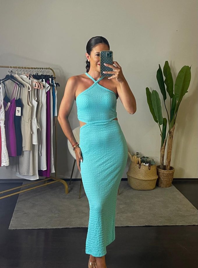 Vestido Cut Out Cruzado