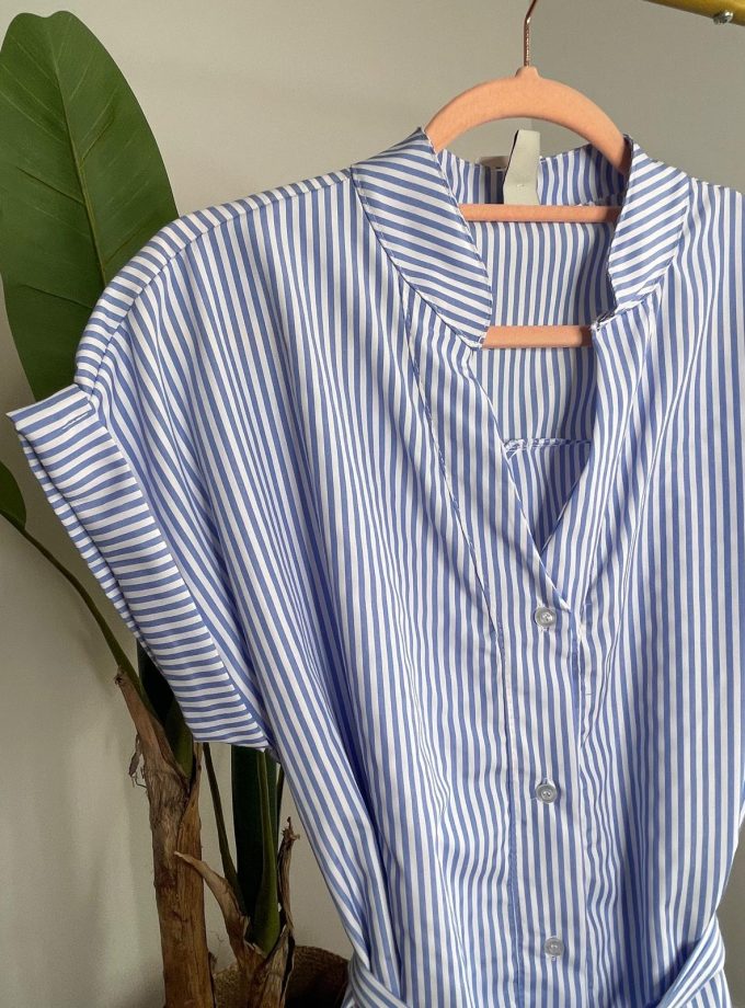 Vestido Camisa Rayas