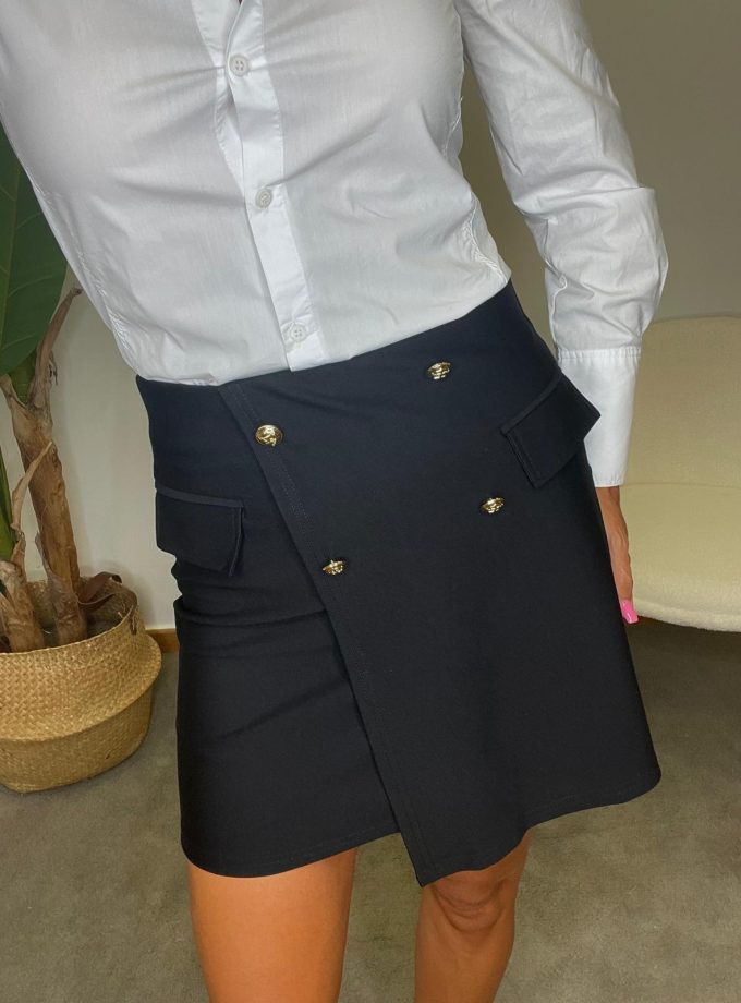 Falda Pantalón Botones