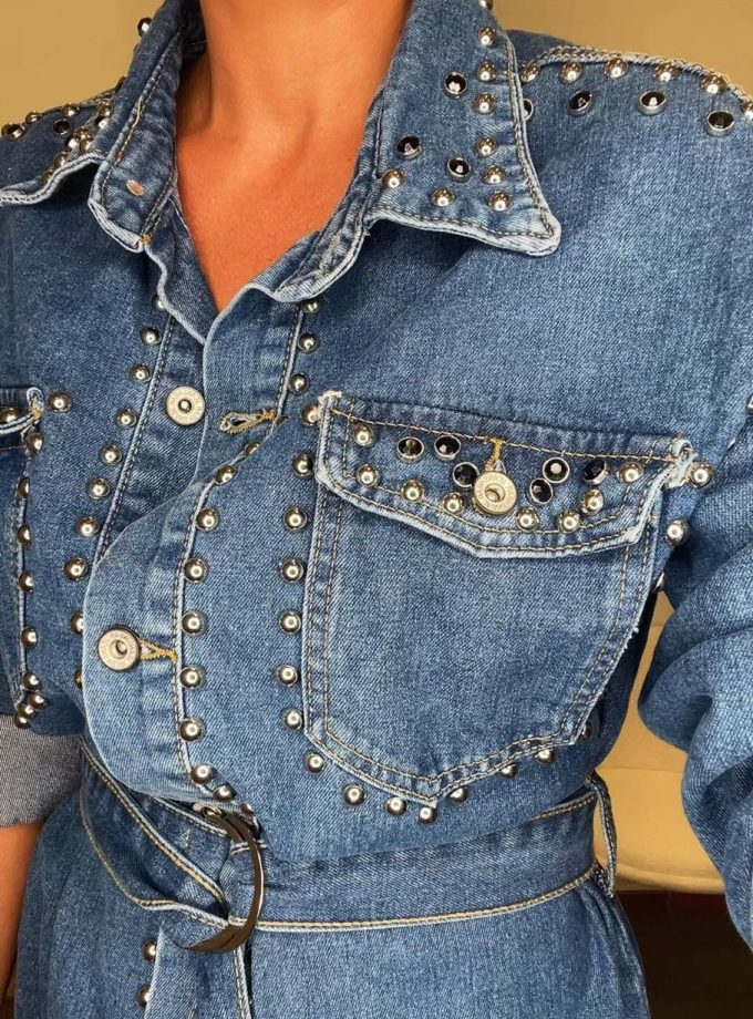 Sobrecamisa Vaquera Tachuelas