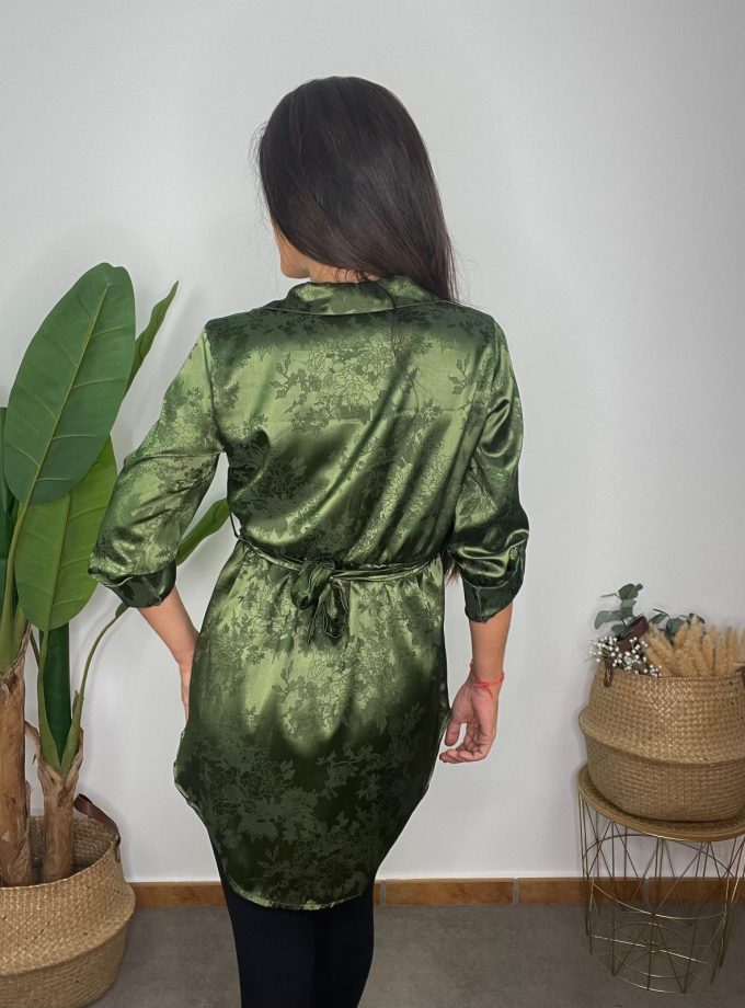 Vestido Camisero Floral