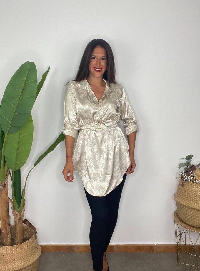 Vestido Camisero Floral