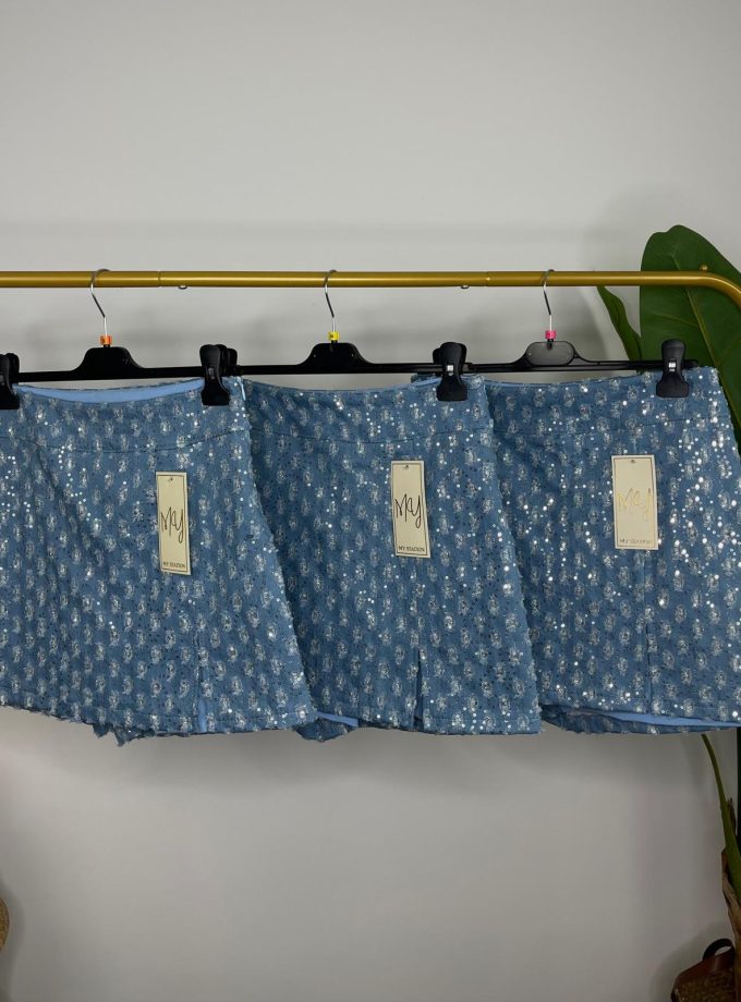 Falda Pantalón Lentejuela