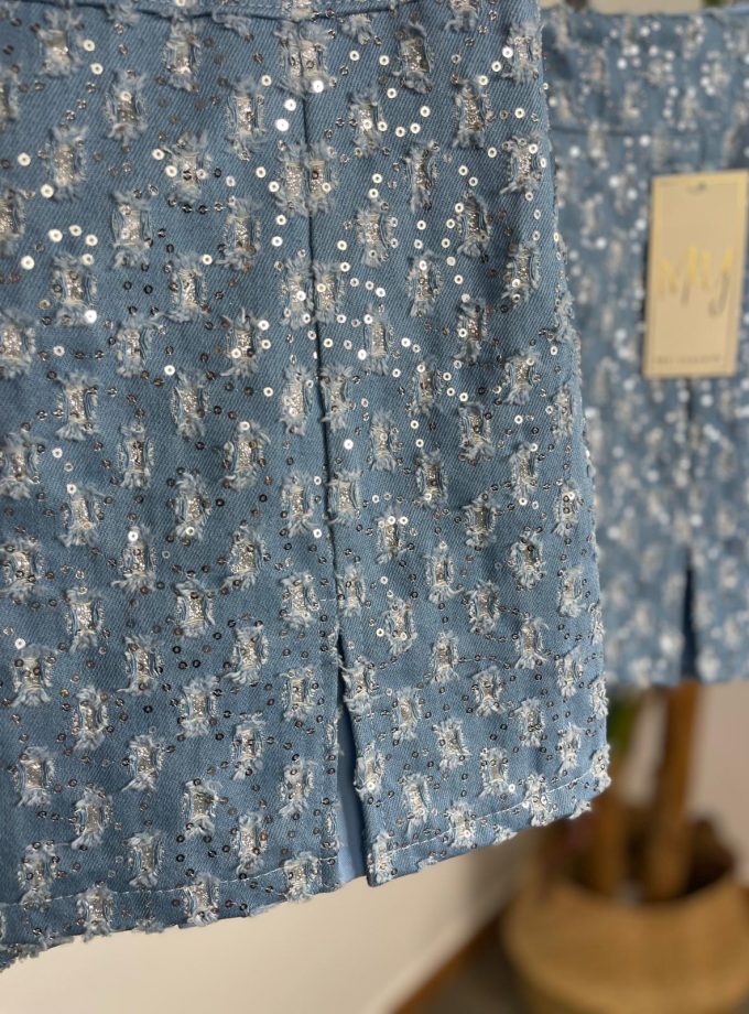 Falda Pantalón Lentejuela