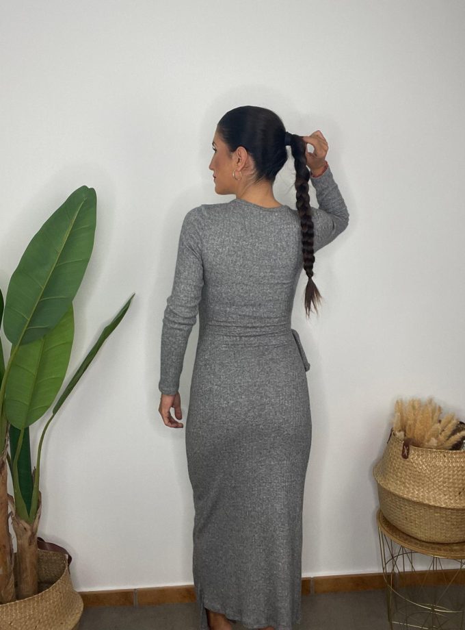Vestido Largo Anudado