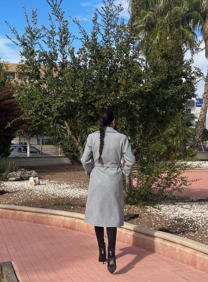 Abrigo Paño Botones